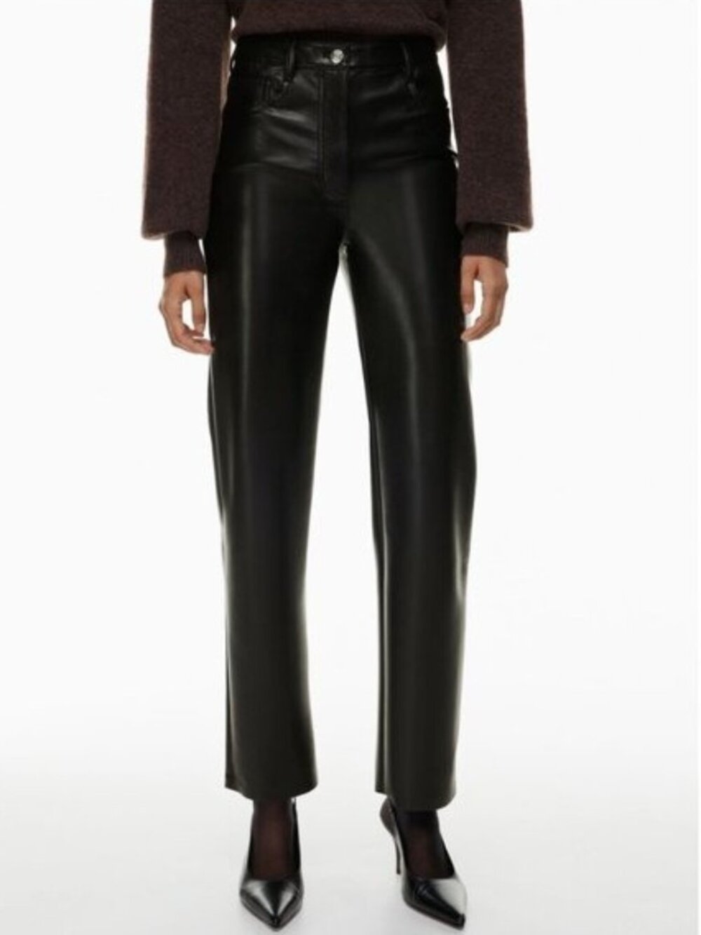 Wilfred The Melina High-waisted Vegan Leather Pants - 10